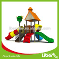 Toboggan en plastique extérieur / terrains de jeux extérieurs toboggans en spirale pour enfants / toboggan pour enfants en plein air